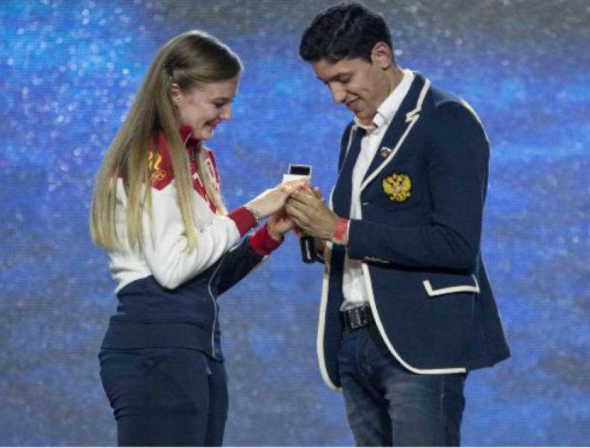 Свадьба олимпийских призеров после публичного признания в любви состоится в Ростове-на-Дону