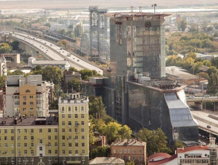 Часть недостроенного отеля Sheraton в Ростове выставили на торги за 100 млн рублей