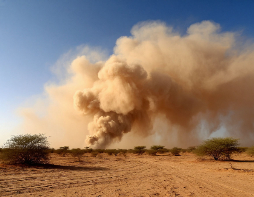 Ростовскую область накроет пыльной бурей 10 июля 