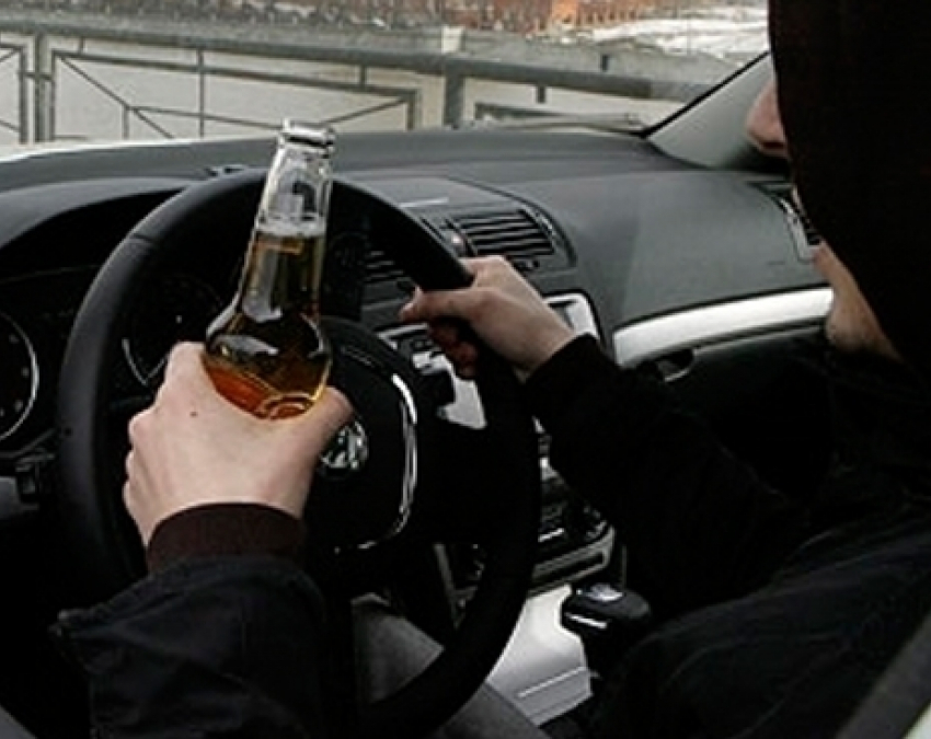 В первые дни Нового года попались 203 пьяных водителя