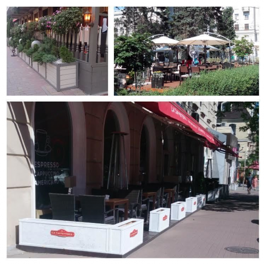 В Ростове проверят, законно ли расширение кафе на пешеходную зону