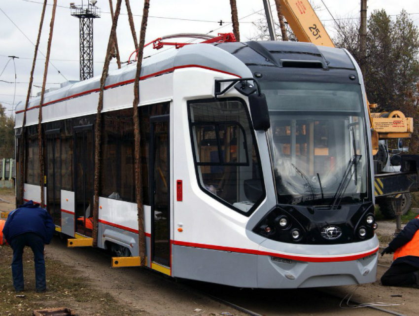 До конца текущего года по Ростову начнут курсировать 13 новых трамваев