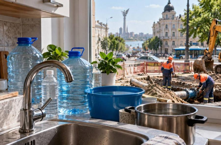 Центр Ростова на день останется без холодной воды