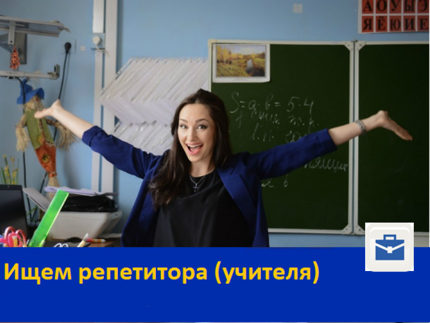 Работа репетитор (учитель) 
