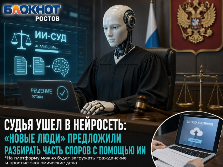 Судья ушел в нейросеть: «Новые Люди» предложили разбирать часть споров с помощью ИИ