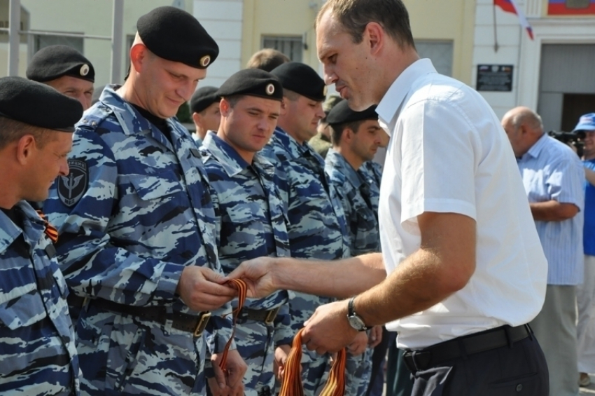 Таганрогский ОМОН занял третье место в спортивных соревнованиях