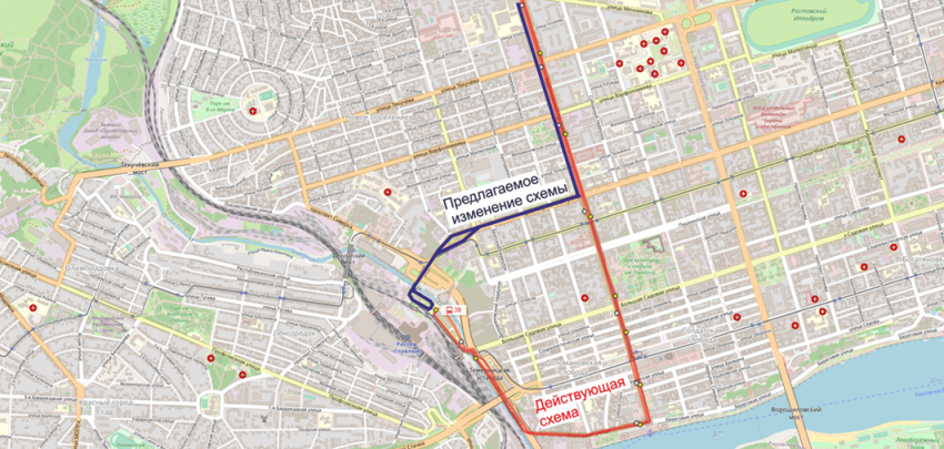 Власти Ростова предложили изменить маршрут автобуса №38