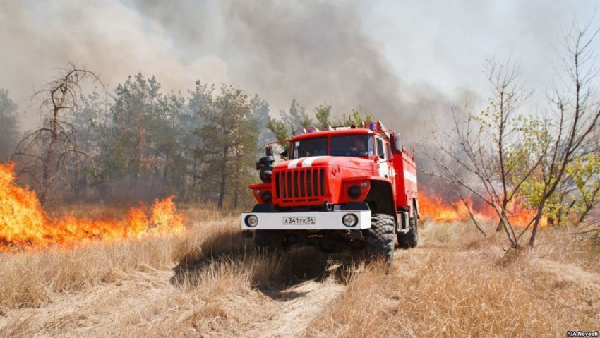 В Ростовской области снова чрезвычайная пожароопасность
