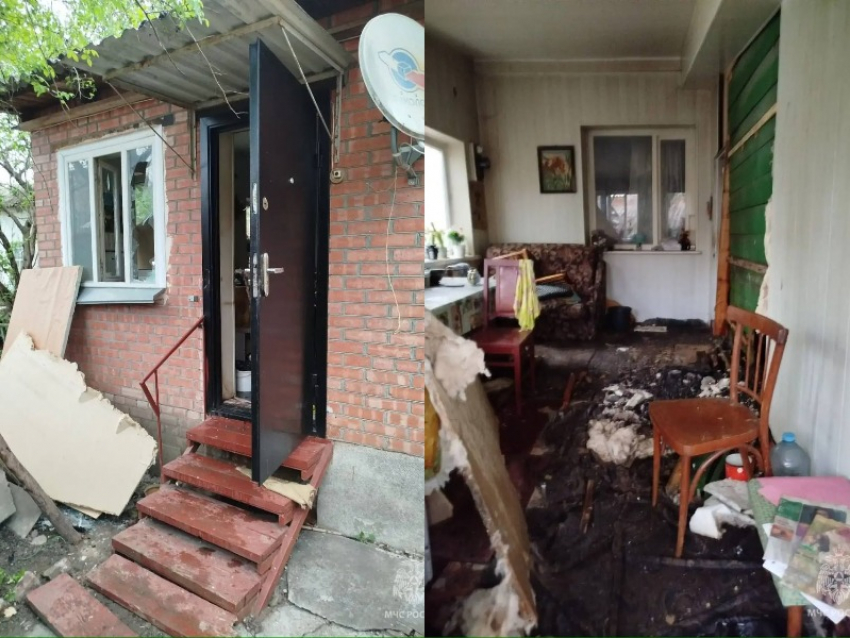 Пожилая женщина заживо сгорела при пожаре в Ростовской области