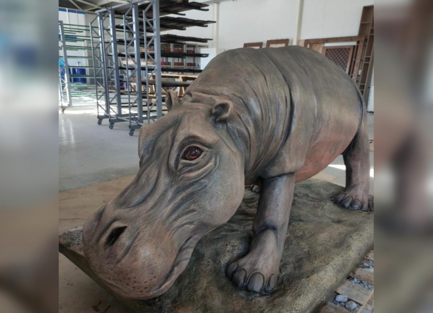 В Ростовском-на-Дону зоопарке установят памятник карликовому бегемоту Рифу 