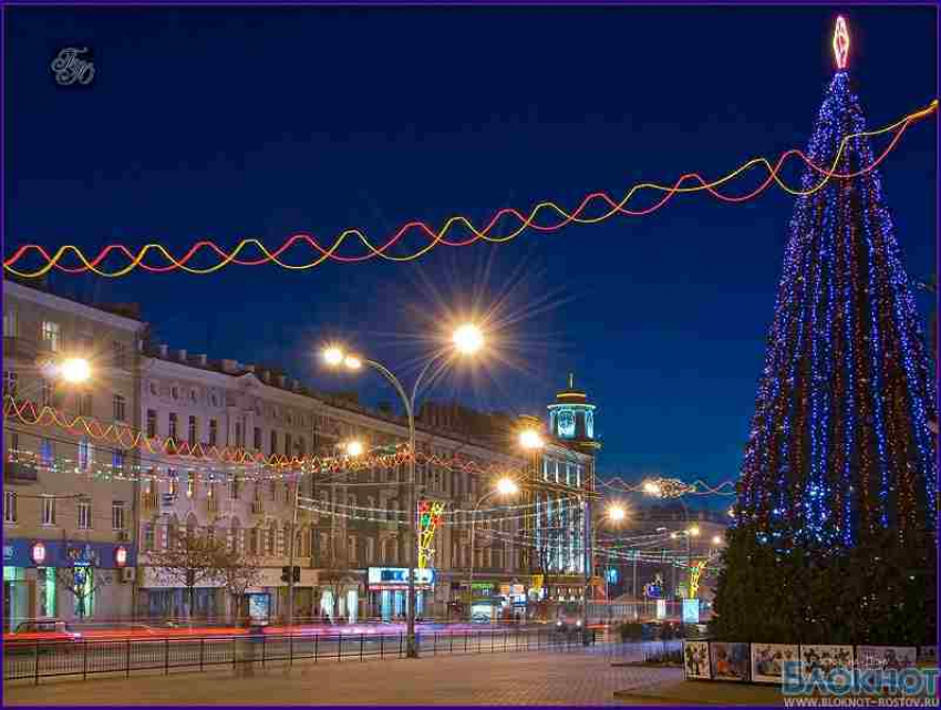 Главная новогодняя елка Ростова откроется 21 декабря   
