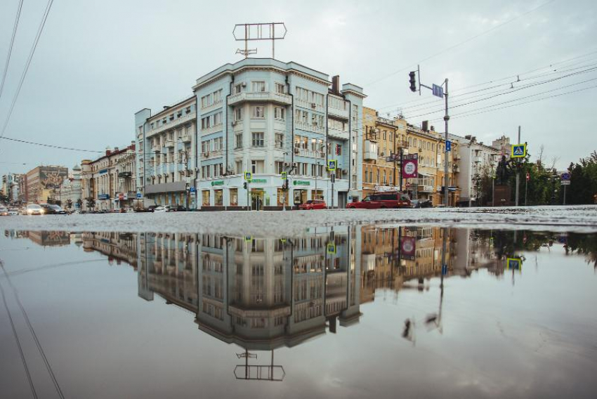 В среду в Ростове ожидается теплая и дождливая погода