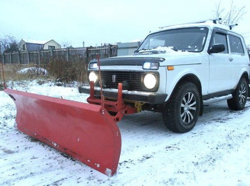 Снегоотвал Мишка для LADA NIVA для Chevrolet LADA Niva Niva, 4x4 Urban