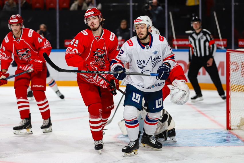 ХК «Ростов» проиграл ЦСК ВВС со счетом 0:3 