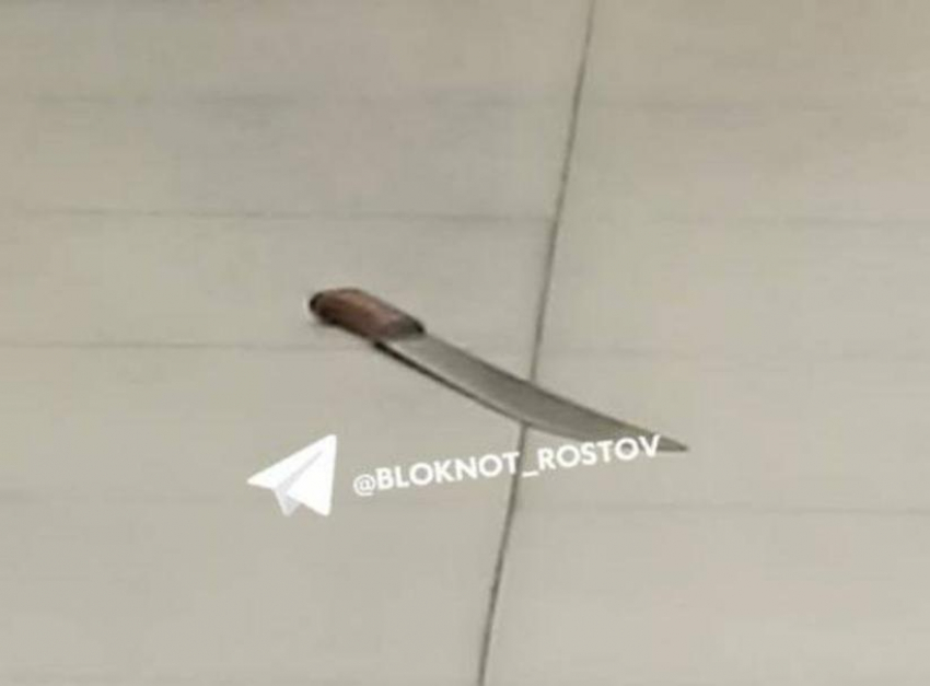 В Ростове полиция начала проверку пары с мачете, которая угрожала кассиру