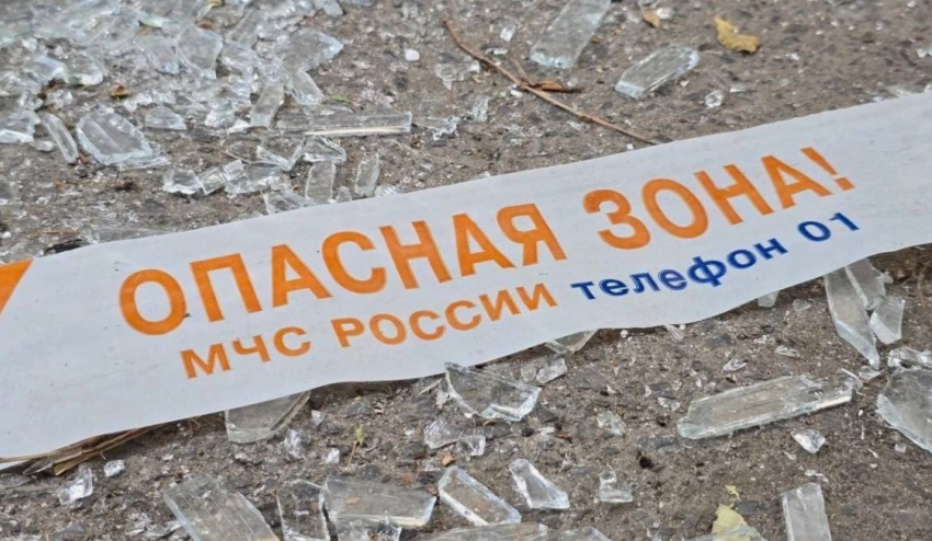В Азове ввели режим ЧС на территориях, пострадавших от атаки БПЛА