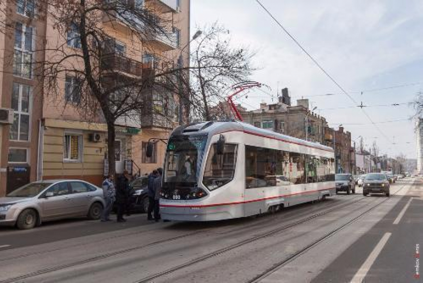 Уменьшить заторы в центре Ростова можно обособив движение трамваев