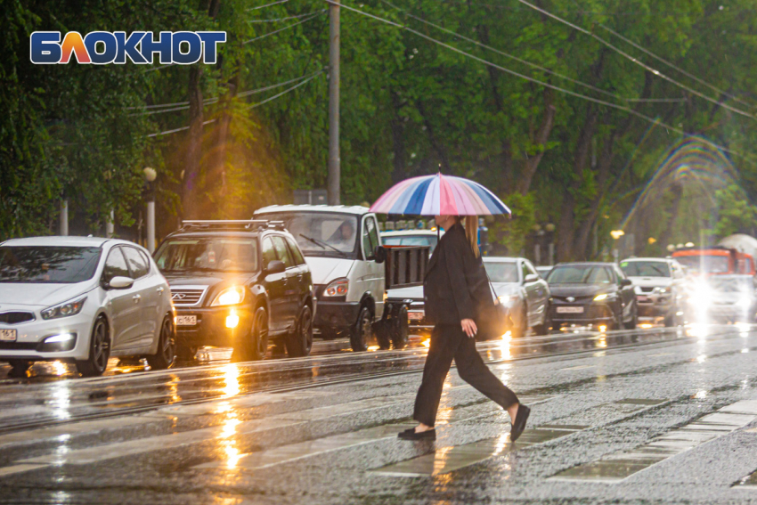 В Ростове объявлено штормовое предупреждение из-за непогоды