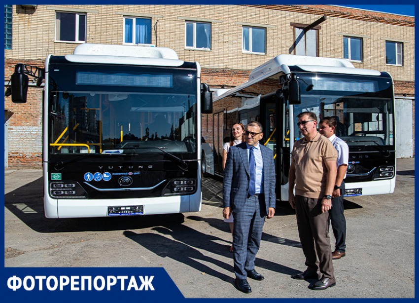 Два новых автобуса выйдут на маршрут Батайск – Ростов