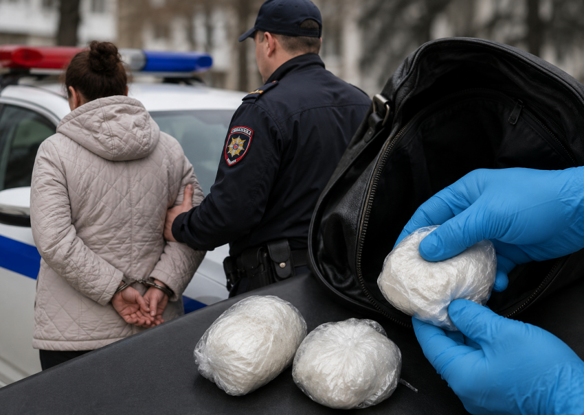 В Ростове задержана 44-летняя женщина с полкило порошкообразного вещества