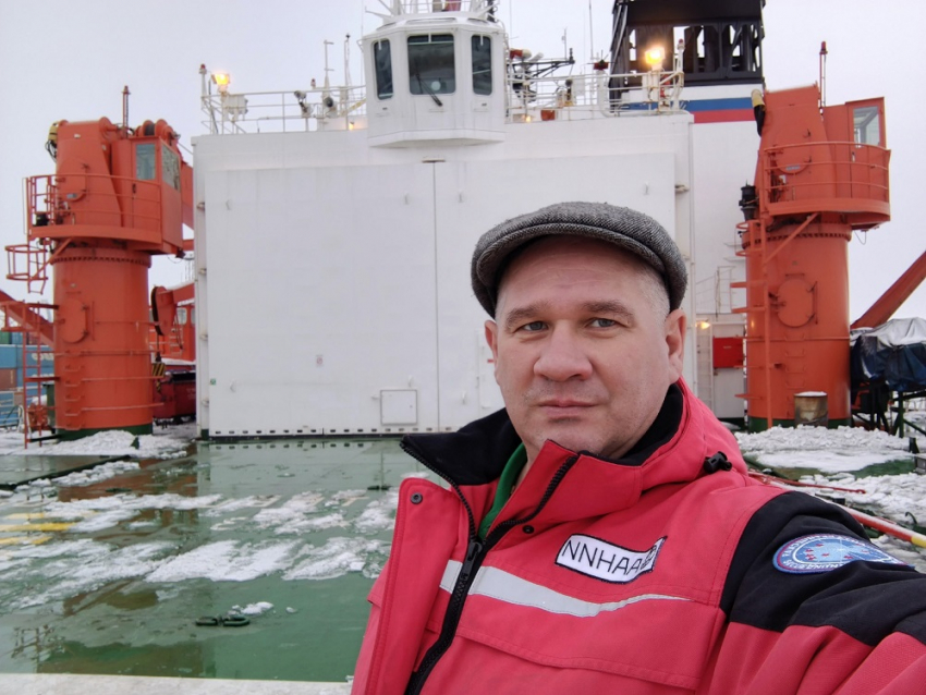 Житель Батайска ведет репортаж об экспедиции в Антарктиду