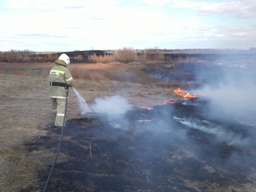 Число пожаров в Ростовской области сократилось