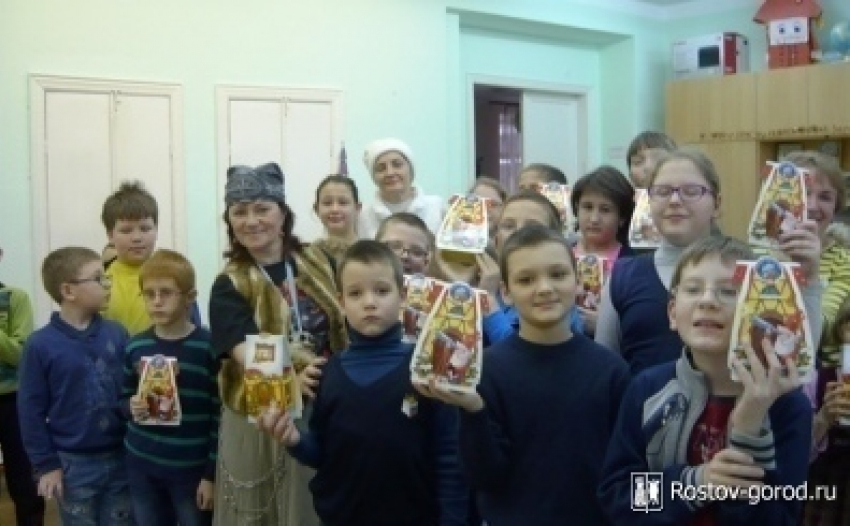 В Ростове для воспитанников школы-интерната провели «Новогодний игроград»