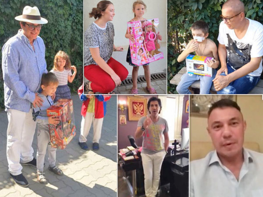 В Ростове российские звезды навещают детей из Украины и исполняют их мечты
