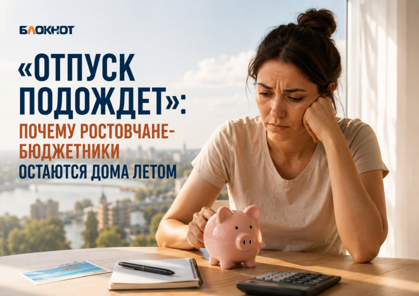 «Отпуск подождет»: почему дончане-бюджетники остаются дома летом