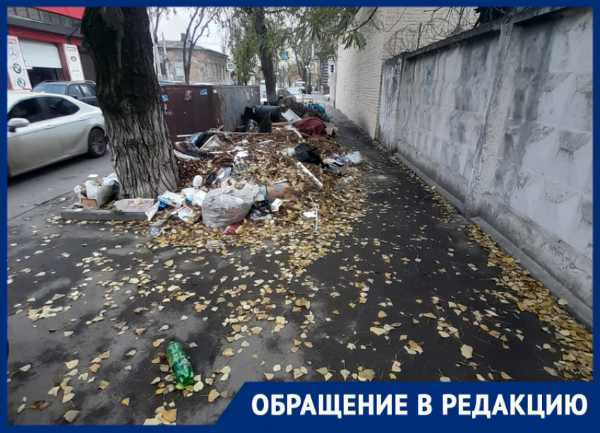 «Когда Ростов приведут в порядок?»: жители пожаловались на замусоренные улицы города
