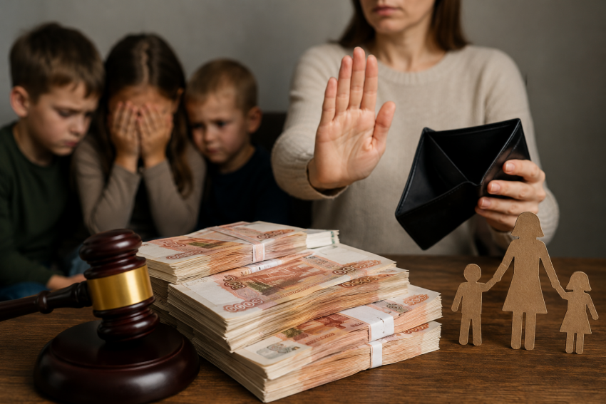 На жительницу Новошахтинска с долгом в 4 млн рублей по алиментам на троих детей завели уголовку и отдали под суд