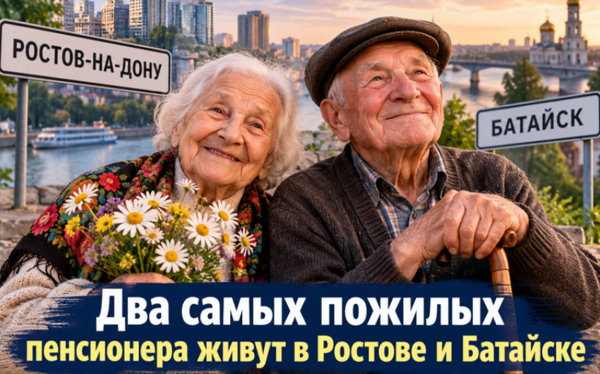 Два самых пожилых пенсионера живут в Ростове и Батайске