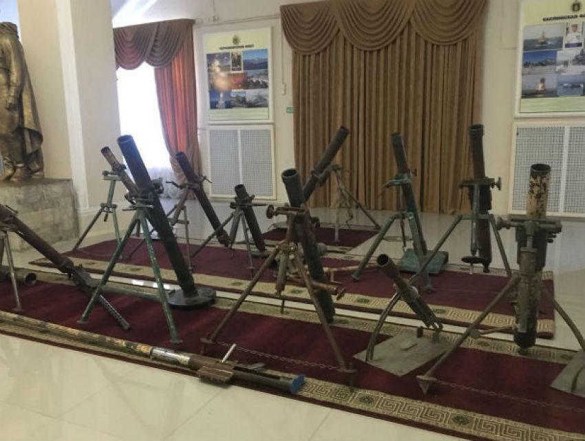 Оружие и одежда сирийских террористов: уникальная выставка открылась в Ростове