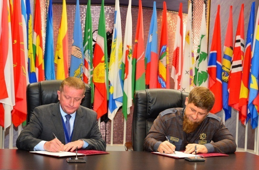 Сергей Горбань и Рамзан Кадыров подписали соглашение о сотрудничестве 