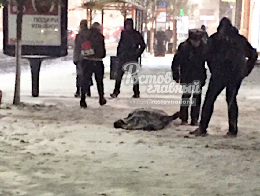 Студент сорвался с крыши в центре донской столицы