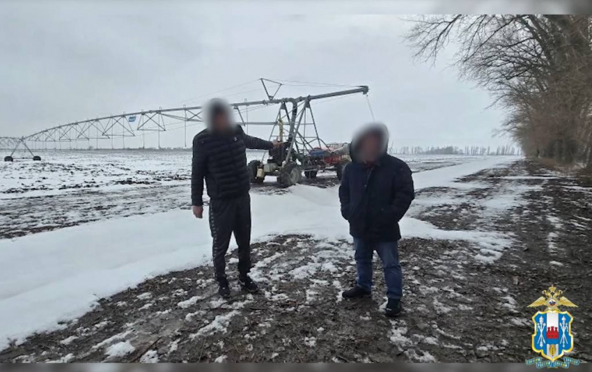 На Дону поймали воришек, которые крали электрокабель с дождевальных машин и сдавали на металлолом 