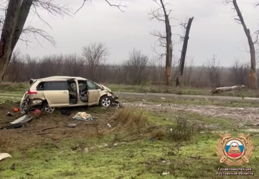 В ДТП погибла пассажирка иномарки в Ростовской области