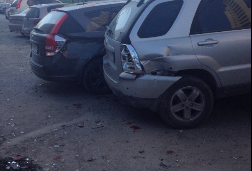 Пьяный водитель протаранил 6 машин в Ростове 