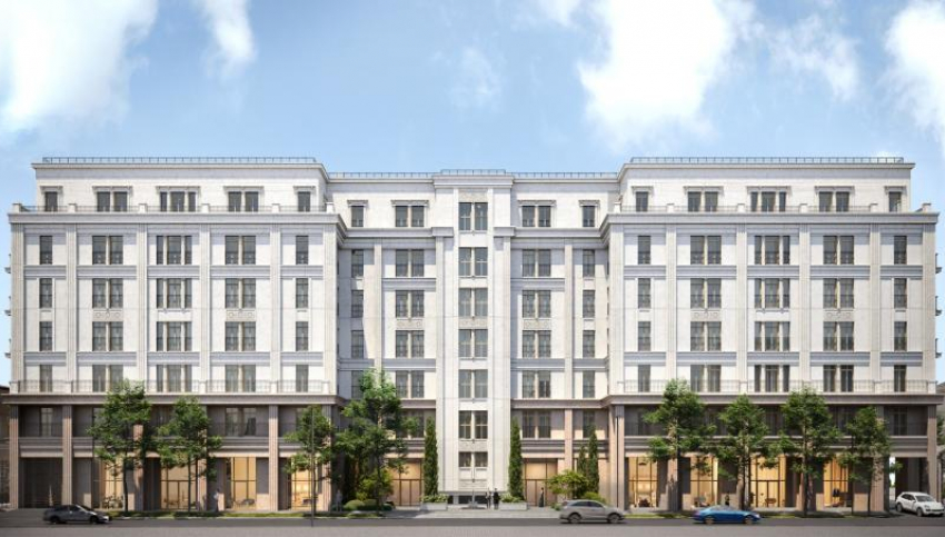 Жилой комплекс с сервисом пятизвездочного отеля: в центре Ростова возводят элитный дом-резиденцию «Собрание»