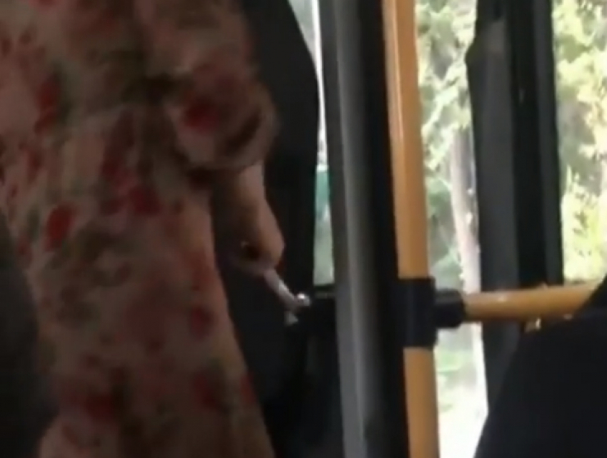 Пробивавшиеся к выходу гаечным ключом пассажиры маршрутки в Ростове попали на видео
