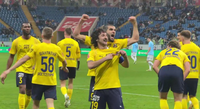 ФК «Ростов» одержал убедительную победу над «Пари НН»