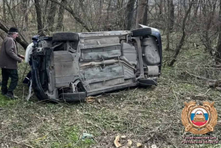 Под Ростовом в ДТП с грузовиком пострадали водитель и двое детей