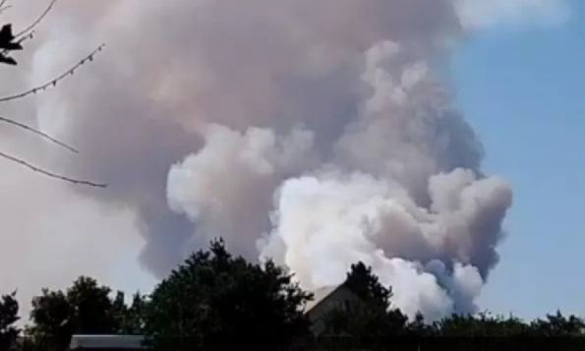 В Ростовской области вновь вспыхнул крупный ландшафтный пожар 