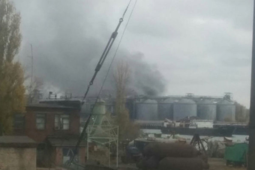 В Ростове загорелся завод «Юг Руси»