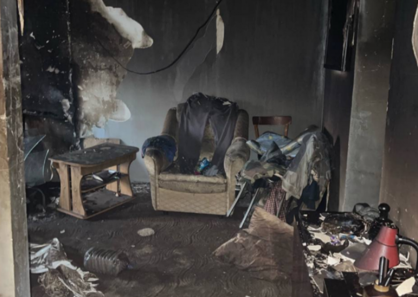 В Ростовской области мужчина сгорел в многоэтажке из-за сигареты 