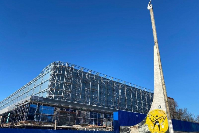 Реконструкция Дворца спорта в Ростове завершена на 55%