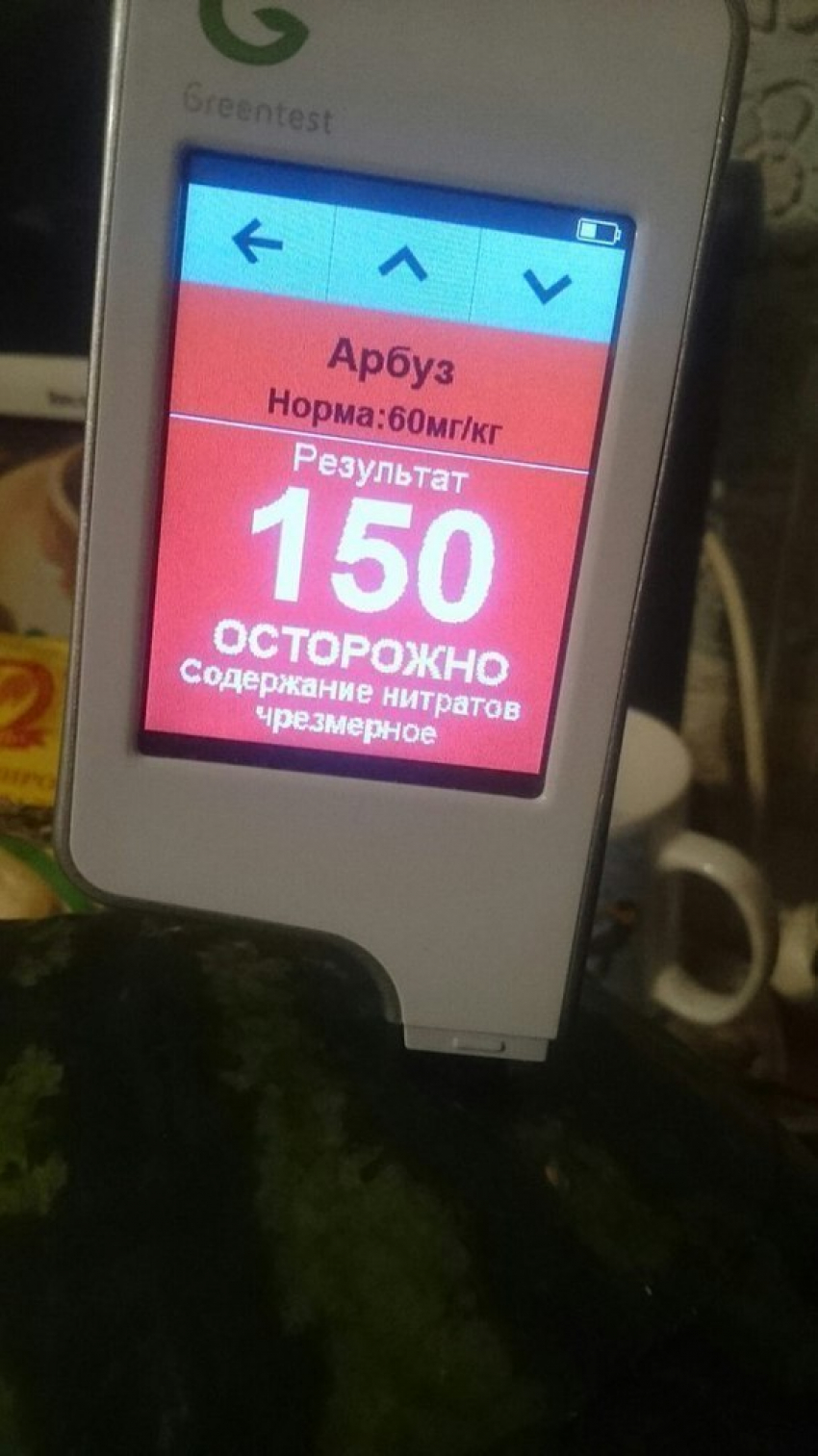 Опасные арбузы продают в ростовском «Магните»
