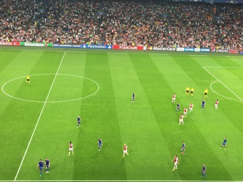 После пенальти «Аякса» счет в матче «Аякс» - «Ростов» 1:1