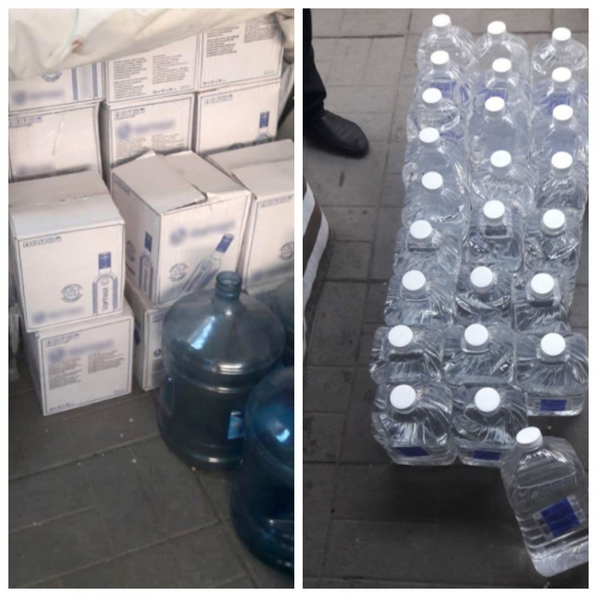 В Ростове полицейские накрыли цех по производству «паленой» водки