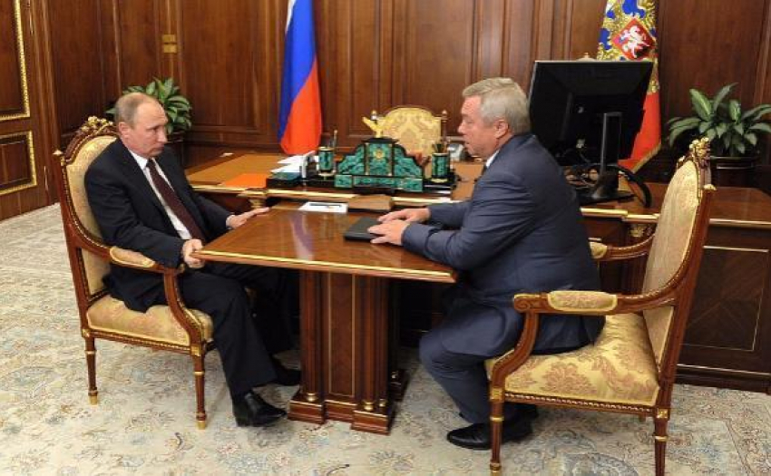 Губернатор Василий Голубев встретился в Кремле с Владимиром Путиным